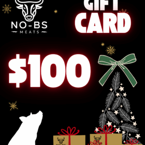 No-BS Meats Gift Card 100