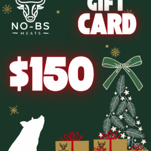 No-BS Meats Gift Card 150